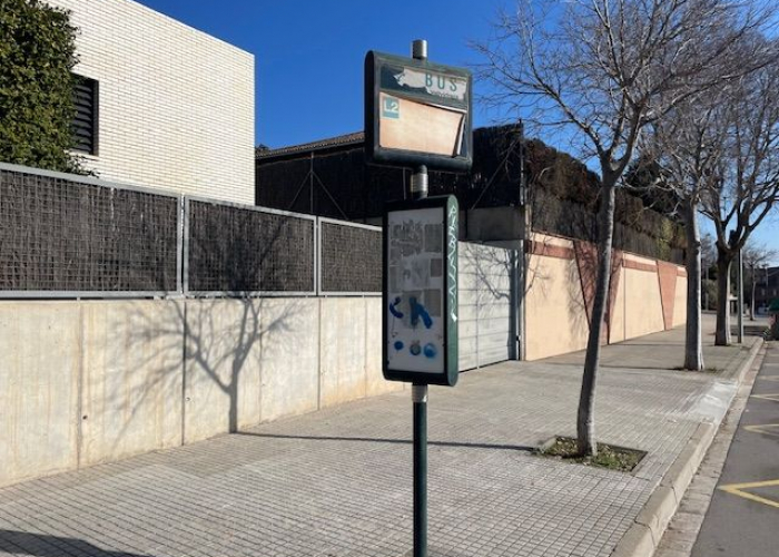 Compromís de Sant Cugat per millorar les parades d'autobús de la ciutat