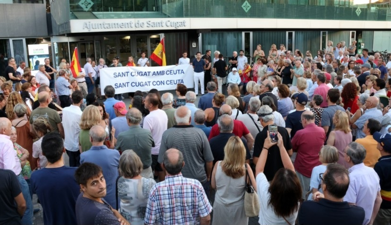 “Ceuta és tan Espanya com Madrid o Sant Cugat”: una protesta amb crítica al govern espanyol